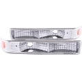 Picture of ANZO 1998-2005 Chevrolet S-10 Euro Parking Lights Chrome