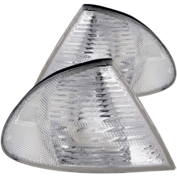 Picture of ANZO Corner Lights 1999-2001 BMW 3 Series E46 Euro Corner Lights Chrome