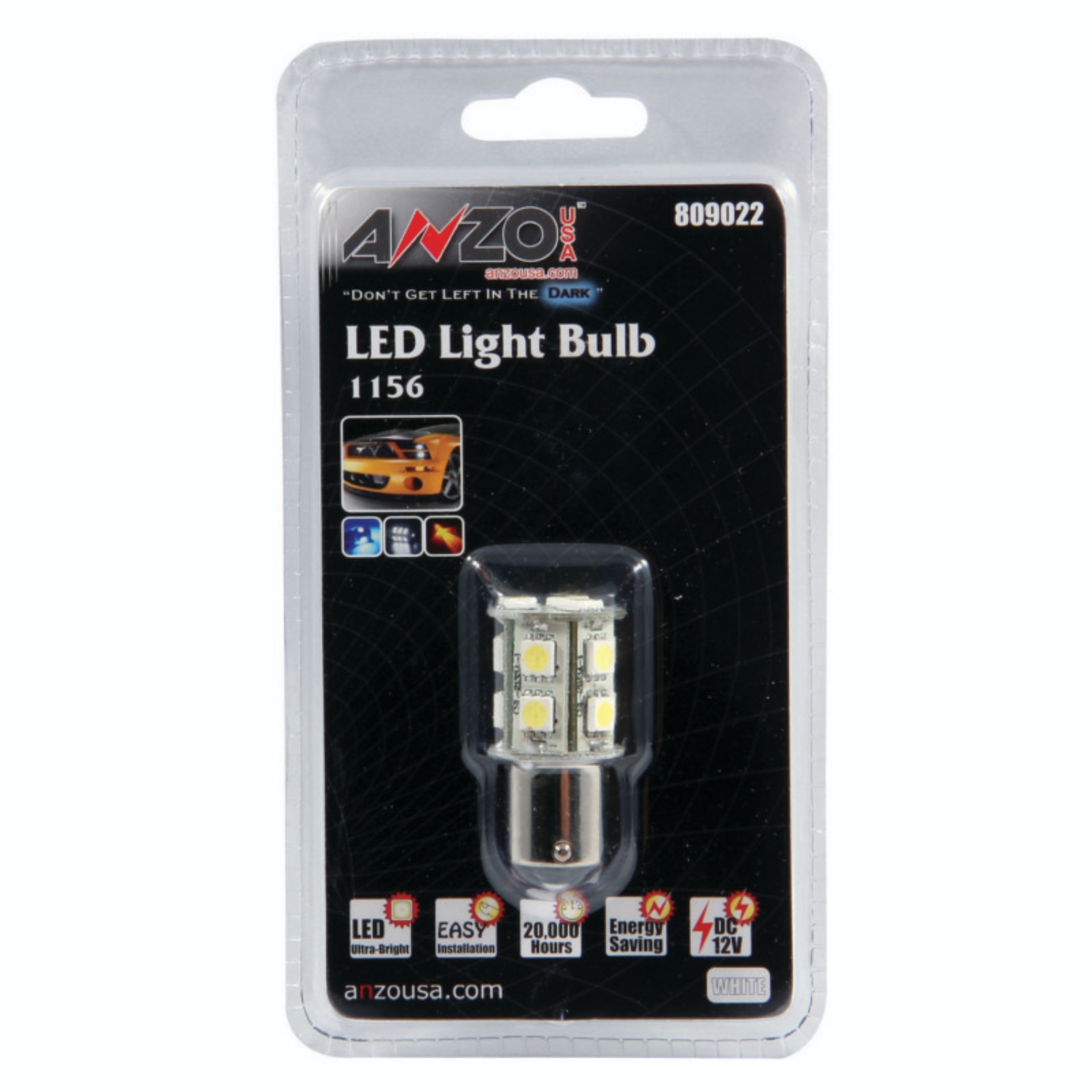 Picture of ANZO LED Bulbs Universal LED 1156 White - 13 LEDs 1 3-4in Tall