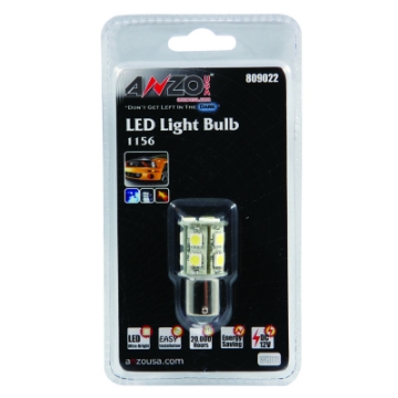 Picture of ANZO LED Bulbs Universal LED 1156 White - 13 LEDs 1 3-4in Tall