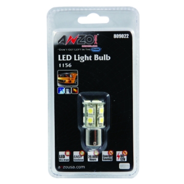 Picture of ANZO LED Bulbs Universal LED 1156 White - 13 LEDs 1 3-4in Tall