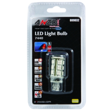 Picture of ANZO LED Bulbs Universal 7443-7440 Amber