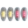 Picture of ANZO 1999-2014 Chevrolet Silverado 3500 LED Fender Light Kit Clear 2pc Amber - 2pc Red