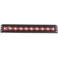 Picture of ANZO Universal 12in Slimline LED Light Bar Red
