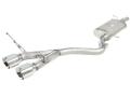 Picture of aFe MACHForce XP 2-1-2in SS-304 Cat-Back Exhausts w- Polished Dual Tips 2008 VW Golf R32 V6-3-2L MKV