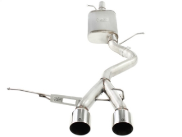 Picture of aFe MACHForce XP 2-1-2in SS-304 Cat-Back Exhausts w- Polished Dual Tips 2008 VW Golf R32 V6-3-2L MKV