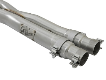 Picture of aFe MACHForce XP 3in Aggressive Toned Cat-Back Exhausts w- Polished Tips 15-17 Ford Mustang V6-V8