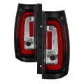 Picture of Spyder Chevy Suburban-Tahoe 07-14 V2 - Light Bar LED Tail Lights - Black ALT-YD-CSUB07V2-LED-BK