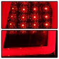 Picture of Spyder Chrysler 300 05-07 V2 Light Bar LED Tail Lights - Red Clear ALT-YD-CHR305V2-LED-RC