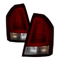 Picture of Spyder Chrysler 300C 08-10 V2 Light Bar LED Tail Lights - Red Clear ALT-YD-C308V2-LED-RC