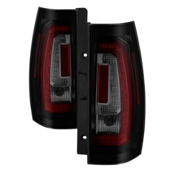 Picture of Spyder Chevy Suburban 07-14 V2 - LED Tail Lights - Black Smoke ALT-YD-CSUB07V2-LED-BSM