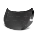 Picture of Seibon 2016-2017 Honda Civic Coupe-Sedan-Hatchback OEM Style Carbon Fiber Hood