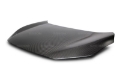 Picture of Seibon 2016-2017 Honda Civic Coupe-Sedan-Hatchback OEM Style Carbon Fiber Hood