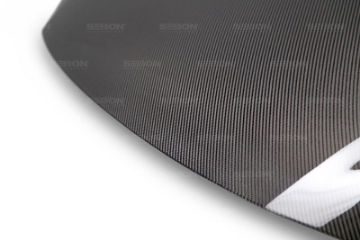 Picture of Seibon 2016-2017 Honda Civic Coupe-Sedan-Hatchback OEM Style Carbon Fiber Hood