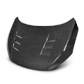 Picture of Seibon 2016-2018 Honda Civic Coupe-Sedan-Hatchback TS-Style Carbon Fiber Hood