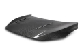 Picture of Seibon 2016-2018 Honda Civic Coupe-Sedan-Hatchback TS-Style Carbon Fiber Hood