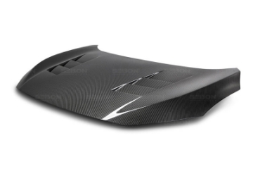 Picture of Seibon 2016-2018 Honda Civic Coupe-Sedan-Hatchback TS-Style Carbon Fiber Hood