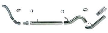 Picture of Diamond Eye KIT 5in DPF-BACK w- DP Single AL 08-10 Ford 6-4L Powerstroke F250-F350