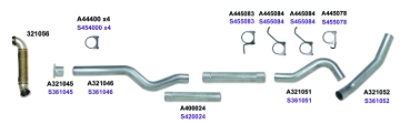 Picture of Diamond Eye KIT 4in Catback MRP Single w- TDP AL 04-05 Chevy-GMC 6-6L Duramax 2500-3500