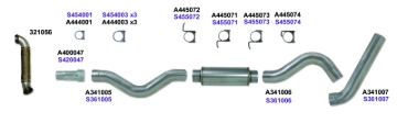 Picture of Diamond Eye KIT 5in Catback Single w- TDP SS 06-07 Chevy-GMC 6-6L Duramax 2500-3500