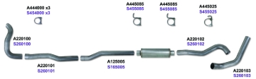 Picture of Diamond Eye KIT 4in Turbo Back Single SS DDG4X4 89-93 Dodge 5-9L Cummins 2500-3500
