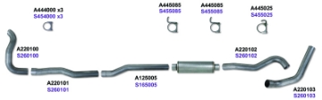 Picture of Diamond Eye KIT 4in Turbo Back Single SS DDG4X4 89-93 Dodge 5-9L Cummins 2500-3500