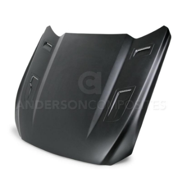Picture of Anderson Composites 15-17 Ford Mustang Excl- GT350-GT350R Type-GTH Style Hood Fiberglass