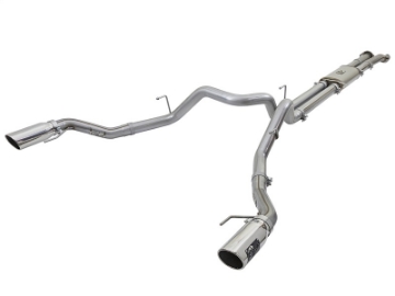 Picture of aFe MACHForce XP Exhaust Cat-Back SS-409 2017 Ford F-150 Raptor V6-3-5L tt w- Polished Tips