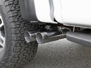Picture of aFe POWER Rebel Series 3in 409 SS Cat Back Exhaust w- Polished Tips 17 Ford F-150 Raptor V6-3-5L