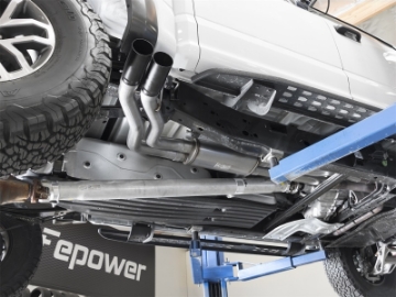 Picture of aFe POWER Rebel Series 3in 409 SS Cat Back Exhaust w- Black Tips 17 Ford F-150 Raptor V6-3-5L