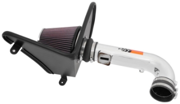 Picture of K&N 16-17 Chevy Camaro 3-6L Silver Typhoon Short Ram Intake
