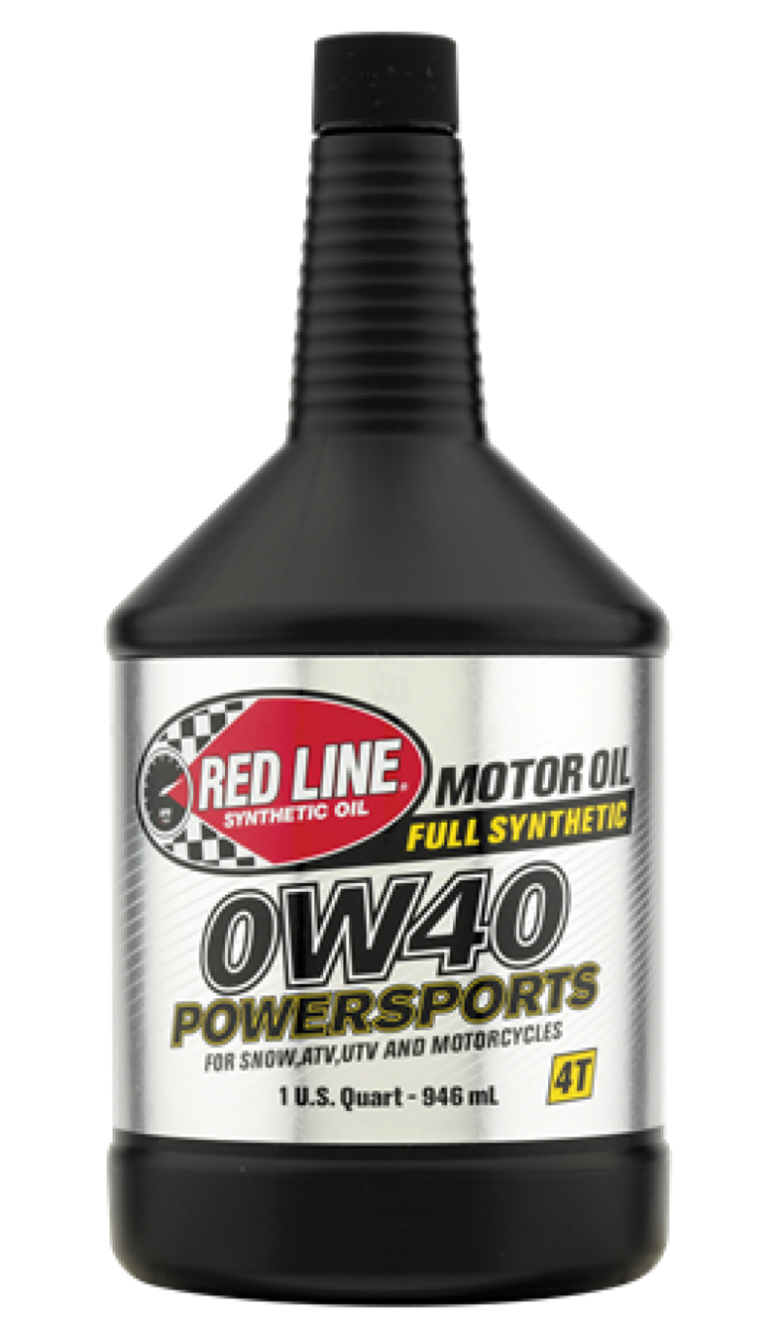 Picture of Red Line 0W40 Motor Oil Quart For Four-Stroke Dirt Bikes-ATVs-Powersports Applications - Single