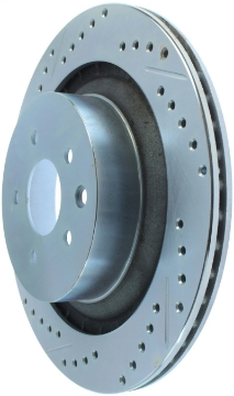 Picture of StopTech Select Sport 08-13 Infiniti G37 Slotted and Drilled Right Rear Brake Rotor