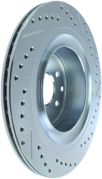 Picture of StopTech Select Sport 08-13 Infiniti G37 Slotted and Drilled Right Rear Brake Rotor