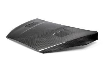 Picture of Seibon 15-16 Ford Focus TS-Style Gloss Finish Carbon Fiber Hood