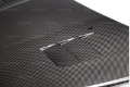 Picture of Seibon 15-16 Ford Focus TS-Style Gloss Finish Carbon Fiber Hood