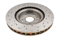 Picture of DBA 2010+ Camaro V8 SS Front Drilled & Slotted 4000 Series Rotor