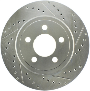 Picture of StopTech Select Sport 2011-2012 Dodge Challenger RT Drilled and Slotted Rear Left Brake Rotor