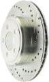 Picture of StopTech Select Sport 2011-2012 Dodge Challenger RT Drilled and Slotted Rear Left Brake Rotor