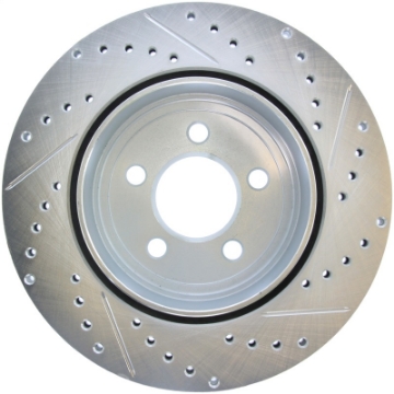 Picture of StopTech Select Sport 2011-2012 Dodge Challenger RT Drilled and Slotted Rear Right Brake Rotor