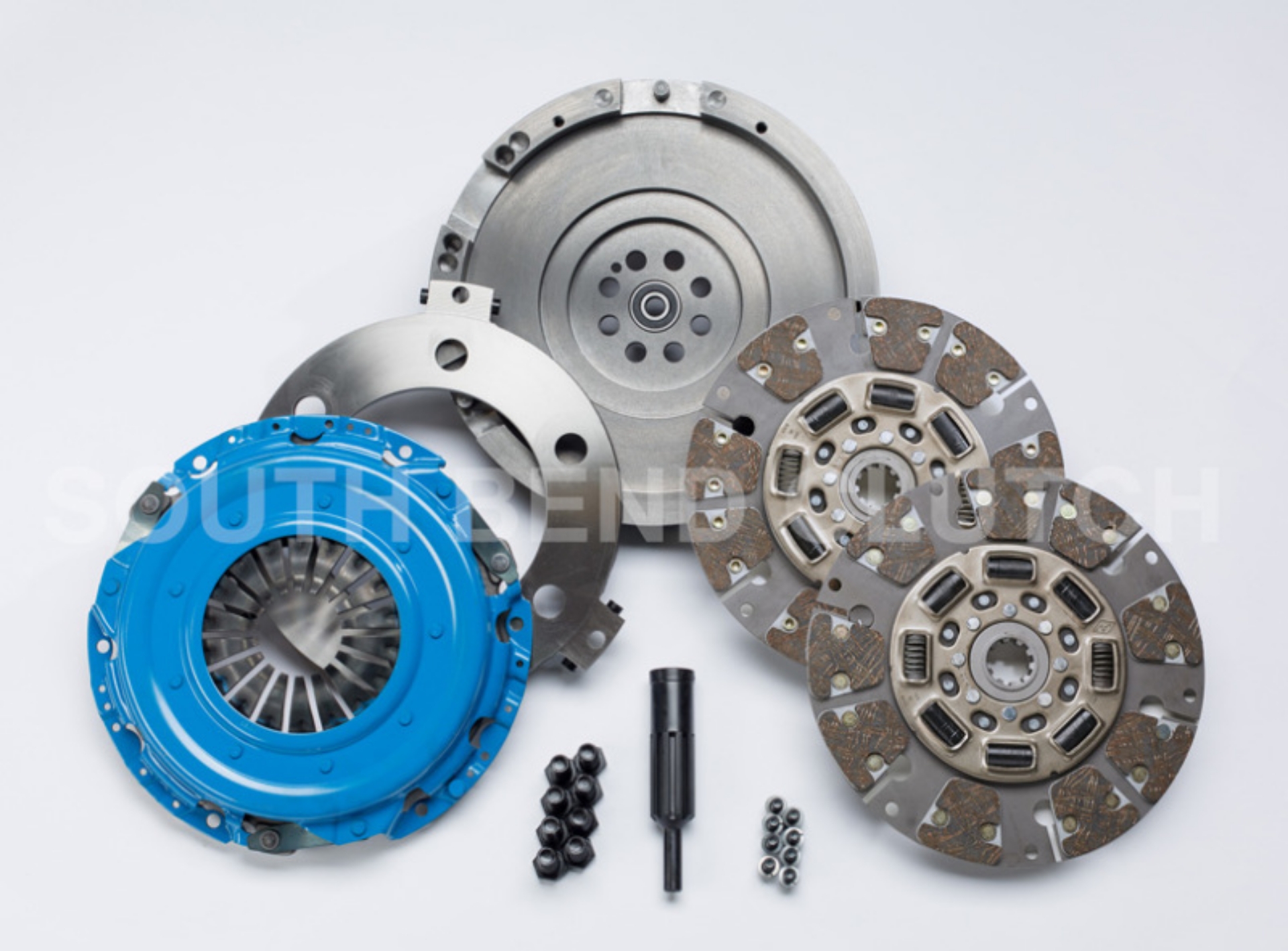Picture of South Bend Clutch 01-09-2005 Chevy 6-6L Duramax LLY-LB7 Street Dual Disc Clutch Kit