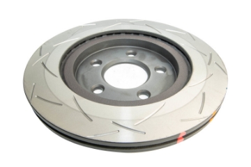 Picture of DBA 05-13 Ford Mustang GT-V6 Rear Slotted 4000 Series Rotor