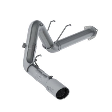 Picture of MBRP 17-19 Ford F-250-350-450 6-7L 4in Filter Back Single Tip Side Exit T409 Exhaust System