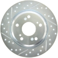 Picture of StopTech Select Sport 2000-2009 Honda S2000 Slotted and Drilled Right Rear Brake Rotor
