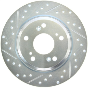 Picture of StopTech Select Sport 2000-2009 Honda S2000 Slotted and Drilled Right Rear Brake Rotor