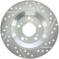 Picture of StopTech Select Sport 2000-2009 Honda S2000 Slotted and Drilled Right Rear Brake Rotor