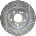 Picture of StopTech Select Sport 2000-2009 Honda S2000 Slotted and Drilled Left Front Brake Rotor