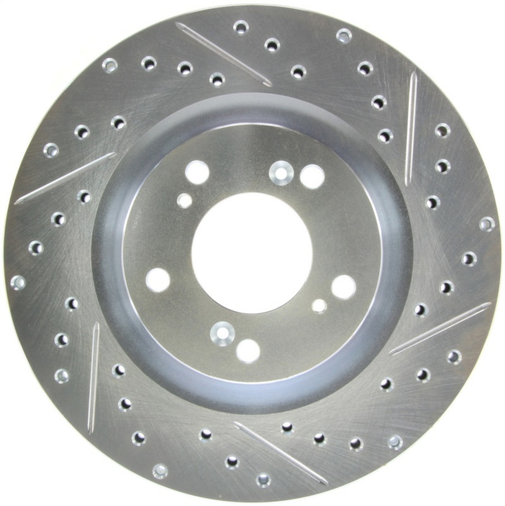 Picture of StopTech Select Sport 2000-2009 Honda S2000 Slotted and Drilled Left Front Brake Rotor