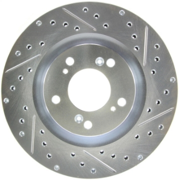 Picture of StopTech Select Sport 2000-2009 Honda S2000 Slotted and Drilled Left Front Brake Rotor