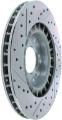 Picture of StopTech Select Sport 2000-2009 Honda S2000 Slotted and Drilled Left Front Brake Rotor